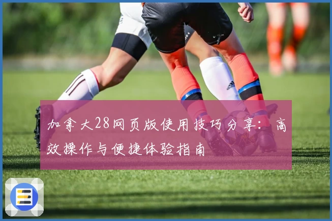 加拿大28网页版使用技巧分享：高效操作与便捷体验指南